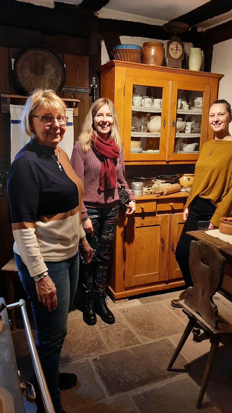 Von links nach rechts: Eleonore Scheib, Lucie Antoni, Stéfanie Bonadonna 